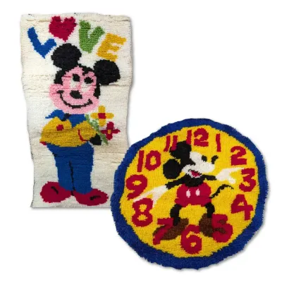 Mickey Mouse Latch Hook Rugs
