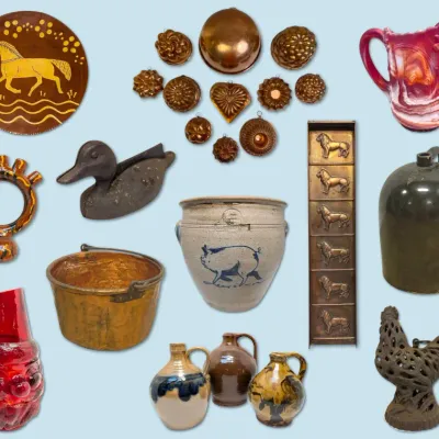 Copper, Stoneware Crocks, & Ceramics | PICKUP: Wednesday, September 16th in Centerville, OH