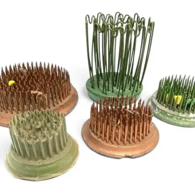 Vintage Metal Flower Frogs