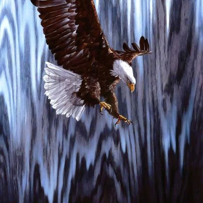 Sale Photo Thumbnail #267: MATT BEYRER Eagle Artwork