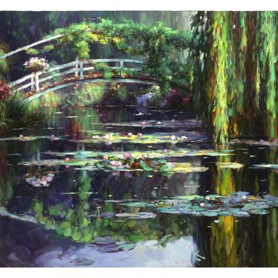 Sale Photo Thumbnail #140: CAO YONG, Original Oil on Canvas Painting