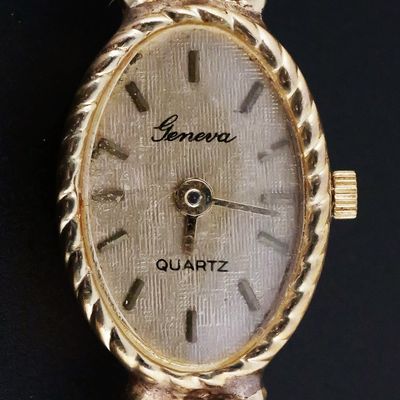 Sale Photo Thumbnail #24: 14k Gold Geneve Ladies Wristwatch