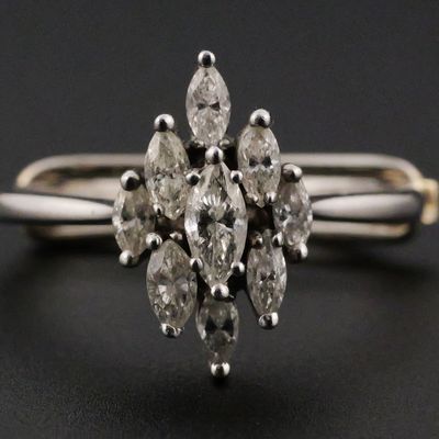 Sale Photo Thumbnail #32: Platinum and Diamonds Tiffany & Co Ring