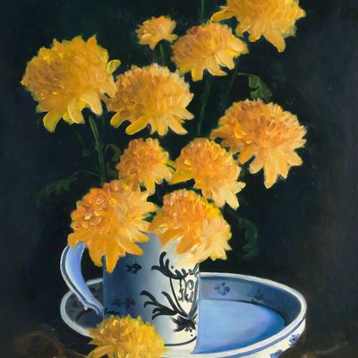 Sale Photo Thumbnail #89: HIEDREICH Still Life Painting