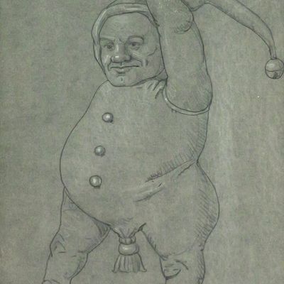 Sale Photo Thumbnail #165: WERNER WILDNER Graphite Drawing