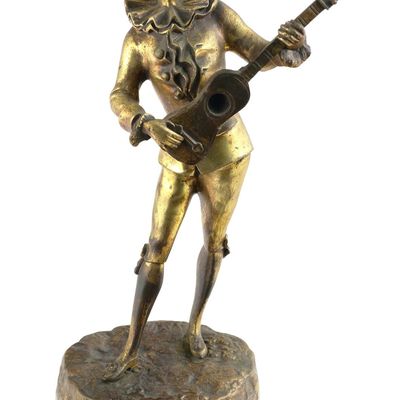 Sale Photo Thumbnail #181: Louis Mascre Art Deco Gilt Bronze Figure