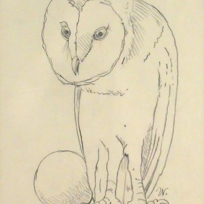 Sale Photo Thumbnail #166: WERNER WILDNER Graphite Drawing