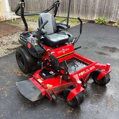 Sale Photo Thumbnail #12: 140.5 hours Worldlawn Diamondback 52 Inch Zero Turn Riding Mower with Kawasaki FR691V Engine