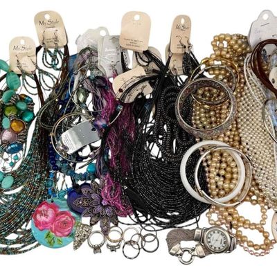 Large Lot of Costume Jewelry