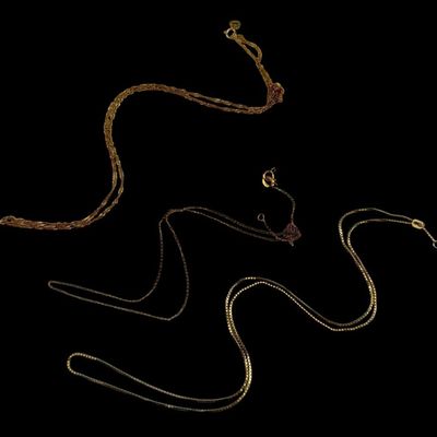 Three 14k Chains For Repair
