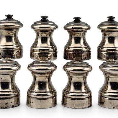 Italian Sterling Silver Salt & Pepper Shaker Set