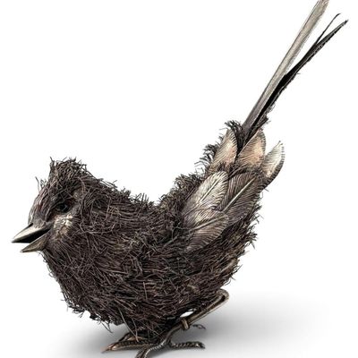Nava & Nencini Italian Sterling Silver Bird
