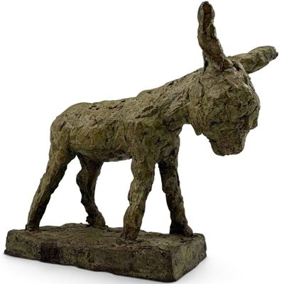 Carl Lewis Pappe (American, 1900-1998), Bronze Donkey Sculpture