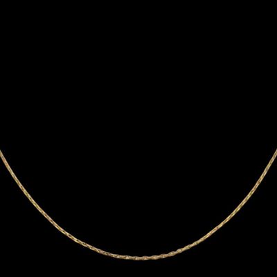 22k Gold Cable Link Chain