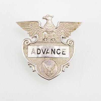 Advance Security Hat Badge
