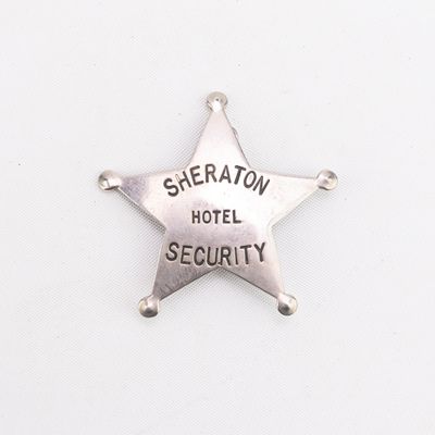 Sheraton Hotel 2" Security 5 Point Star