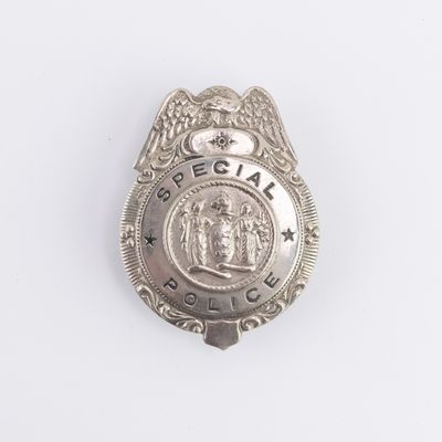 Special Police Hat Badge