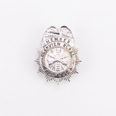 Glenview Rural Fire Department Member Hat Shield