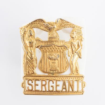 Elk Grove IL Sergeant Police Hat Badge