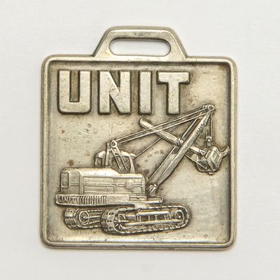 Vintage Watch FOB - UNIT CRANE & SHOVEL CO