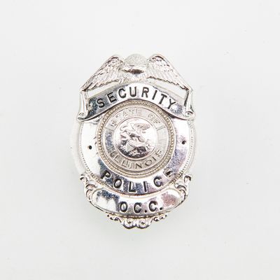 O.C.C. IL Security Police Badge