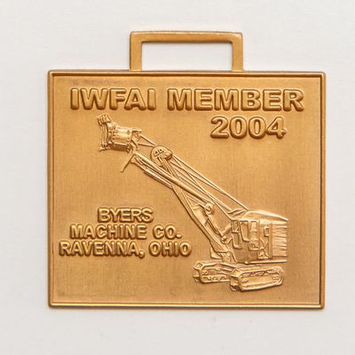 Vintage Watch FOB - IWFAI 2004 BYERS MACHINE CO