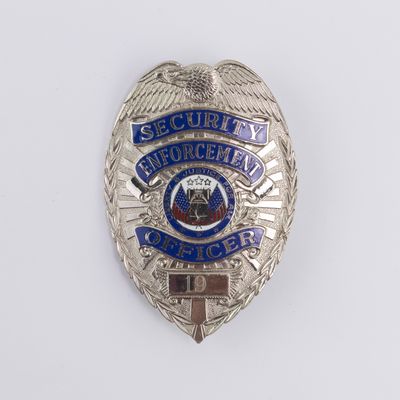 Security Enforcement Officer Badge #19