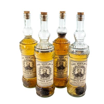(4) Dr. Biles' Stomach Bitters Medicinal Tonic