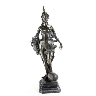 "Tellus Bavarica" Bronze Sculpture