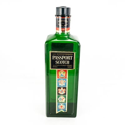Vintage Passport Scotch Giant Bottle Display