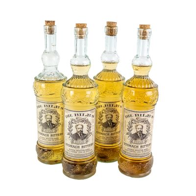 (4) Dr. Biles' Stomach Bitters Medicinal Tonic