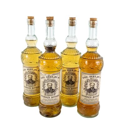 (4) Dr. Biles' Stomach Bitters Medicinal Tonic