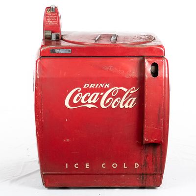 Coin Op Coca Cola Vendo 59 "Spin Top" Machine