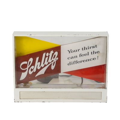 Vintage Schlitz Beer Lighted Advertising Sign