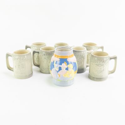 (7) Vintage Peter Hand's Reserve Beer Steins