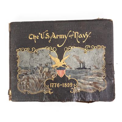 Sale Photo Thumbnail #78: 1899 U.S. Army and Navy Book
