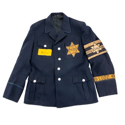 Sale Photo Thumbnail #140: WWII German POLIZEI Garment LODZ