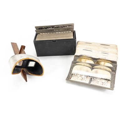 Sale Photo Thumbnail #91: WWI Keystone Stereoview Lot