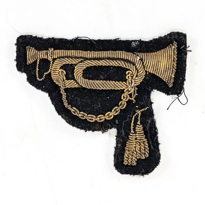 Sale Photo Thumbnail #51: Indian Wars Era Bullion Bugle Patch