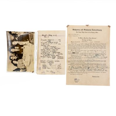 Sale Photo Thumbnail #214: WWII USS Hornet CV-12 Document & Photo Group