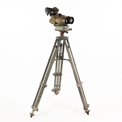 Sale Photo Thumbnail #141: WWII German D.F. 10x80 Flak Binoculars on Tripod