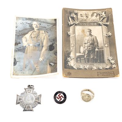 Sale Photo Thumbnail #148: WWI & WWII German Ephemera & Badges Group