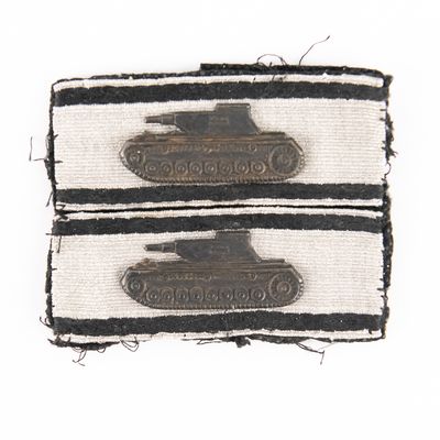 Sale Photo Thumbnail #168: WWII German Tank Destruction Badges in Silver x2