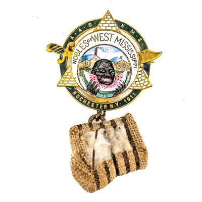 Sale Photo Thumbnail #71: Post Civil War 1870’s Shriner/Masonic Badge