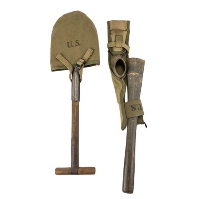 Sale Photo Thumbnail #232: WWII USGI Entrenching Tools Pair