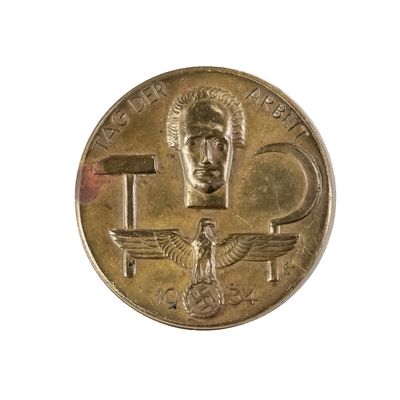 Sale Photo Thumbnail #151: 1934 German Labor Day Commemorative Tinnie