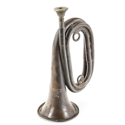 Sale Photo Thumbnail #94: WWI US Army Bugle-Brass 1912