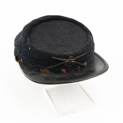 Sale Photo Thumbnail #80: Antique Boys' Brigade Pettibone Forage Cap