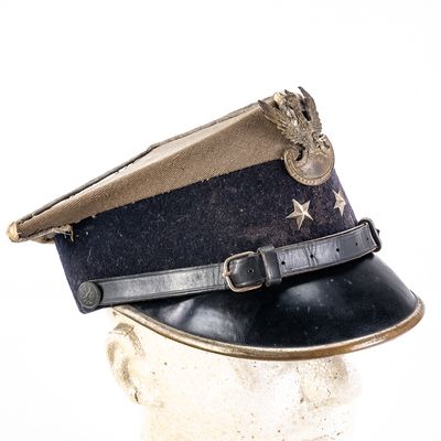Sale Photo Thumbnail #132: Orig 1930's / WWII Polish military Garrison Hat