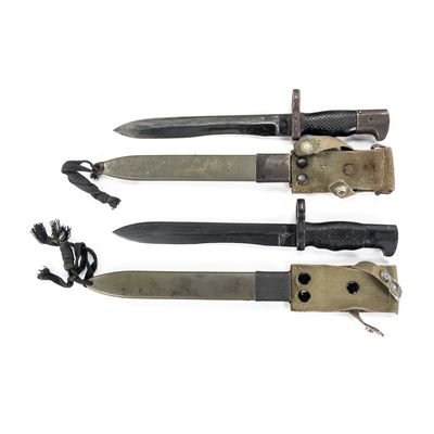 Sale Photo Thumbnail #312: 2 Spanish CETME Rifle Bayonets